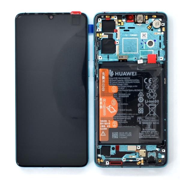 Display LCD Service Pack Originale + Batteria HUAWEI P30 - Foto 8