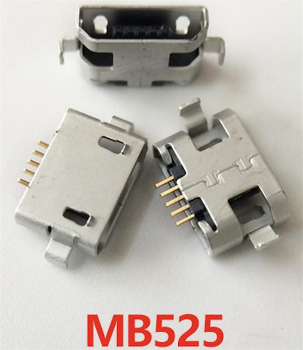 Vhbw Connettore Di Ricarica Micro USB Con Microfono Per Xiaomi - Sostituisce C6_KB_PCB_V2.0 (Argento)