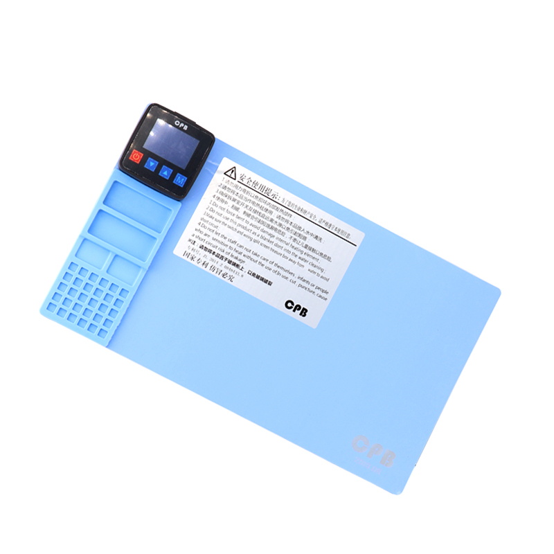 Macchina Per Riparazione Cellulari - Stazione T12 Con Piastra Riscaldante Per CPU, 70W, Temperatura Regolabile 80-280°C - 2
